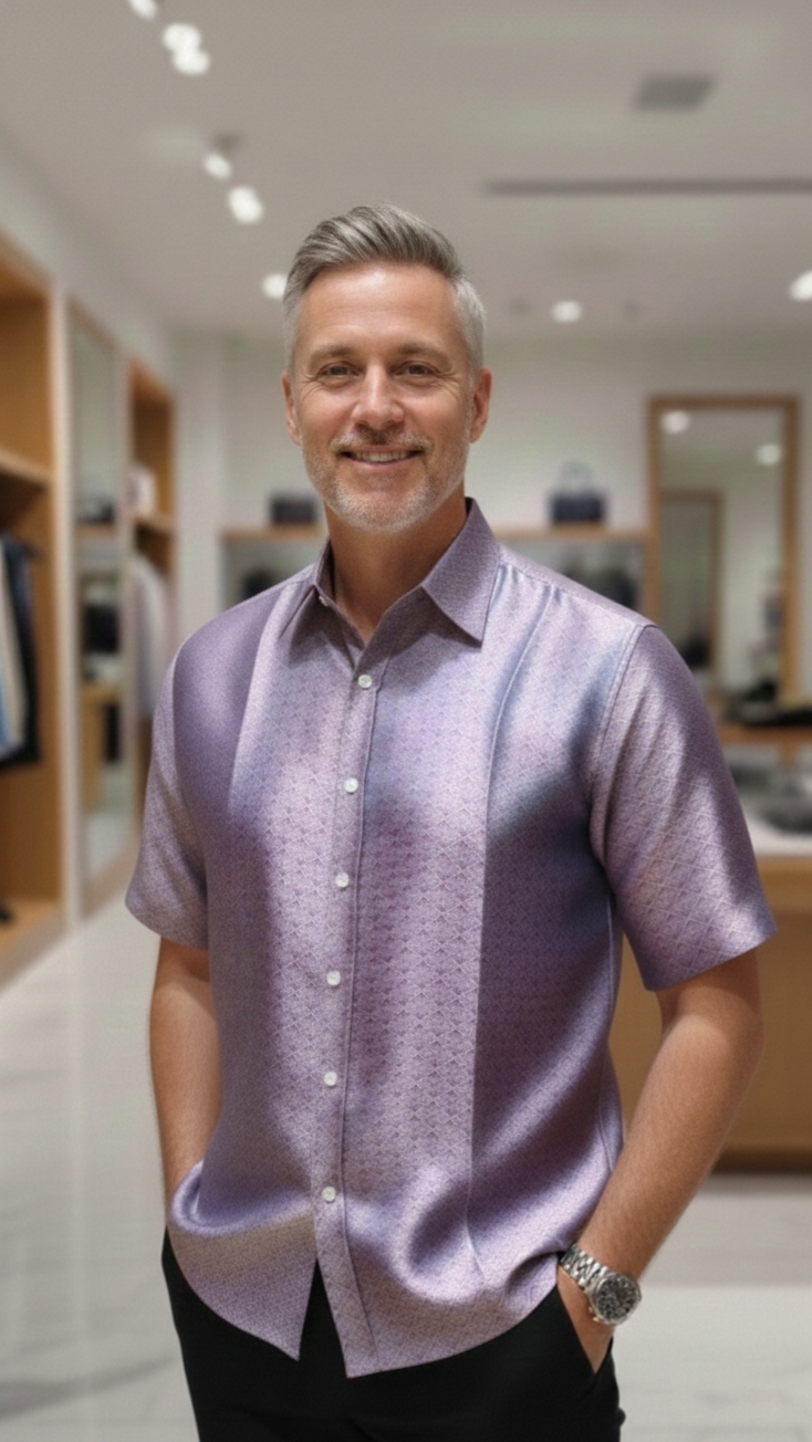 Mulberry Silk Men's Shirt