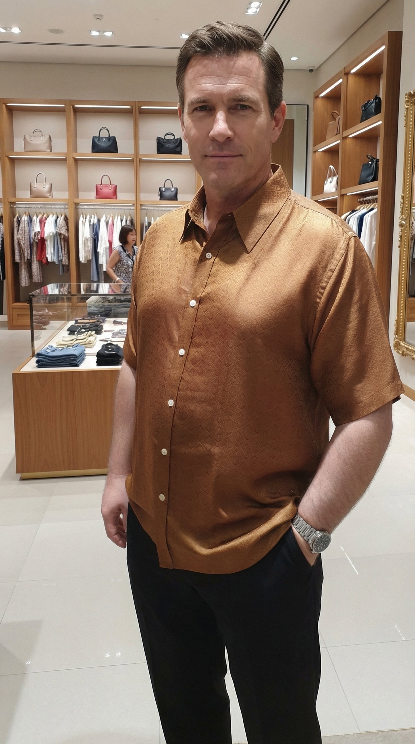 Mulberry Silk Men's Shirt